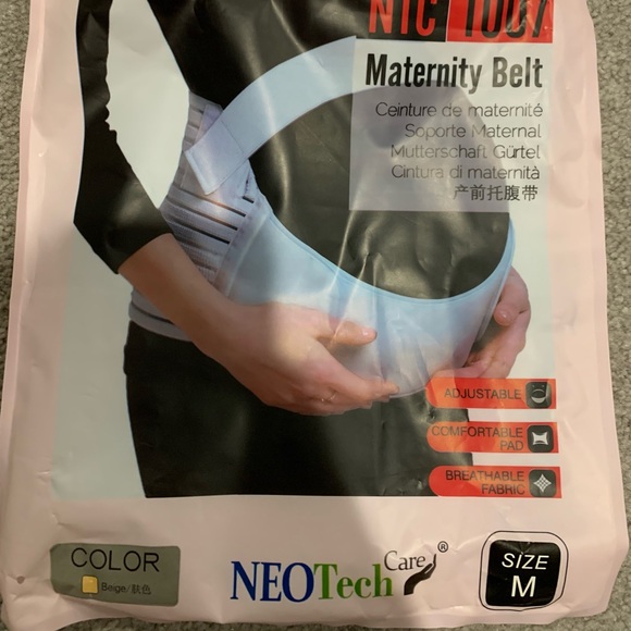 NeoTech Maternity belt in Beige - Picture 2 of 4